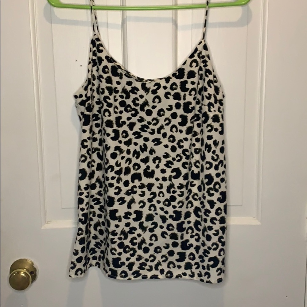 Leopard camisole